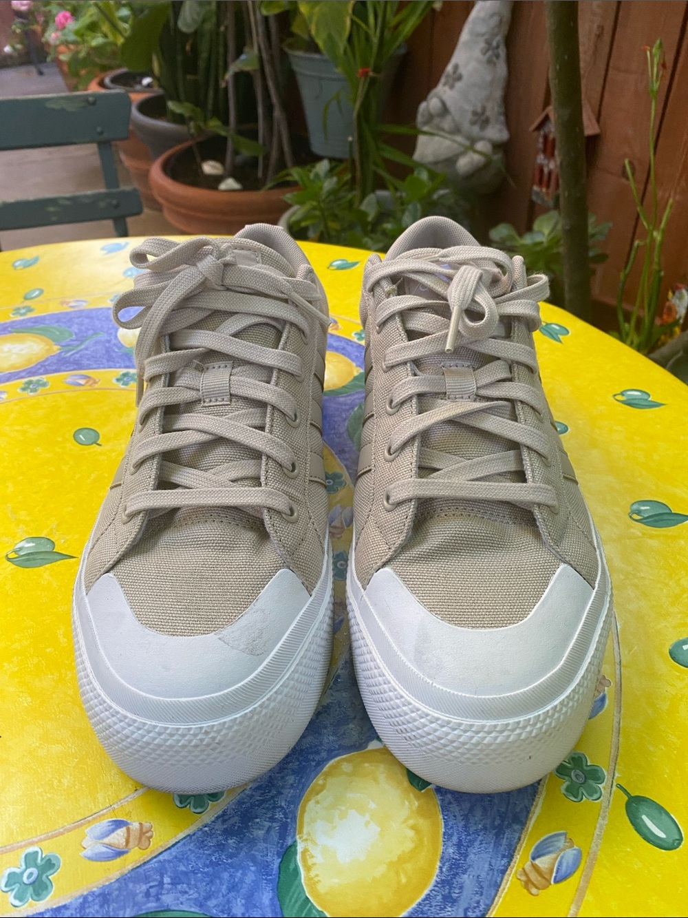 ADIDAS BRAVADA 2.0 PLATFORM skateboard lace up sneakers! Size 9.5 - Picture 3 of 10